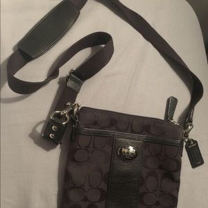 Coach cross body purse